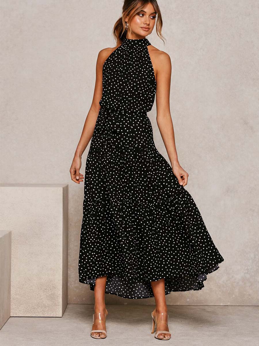 Vorioal Polka Dot Dress