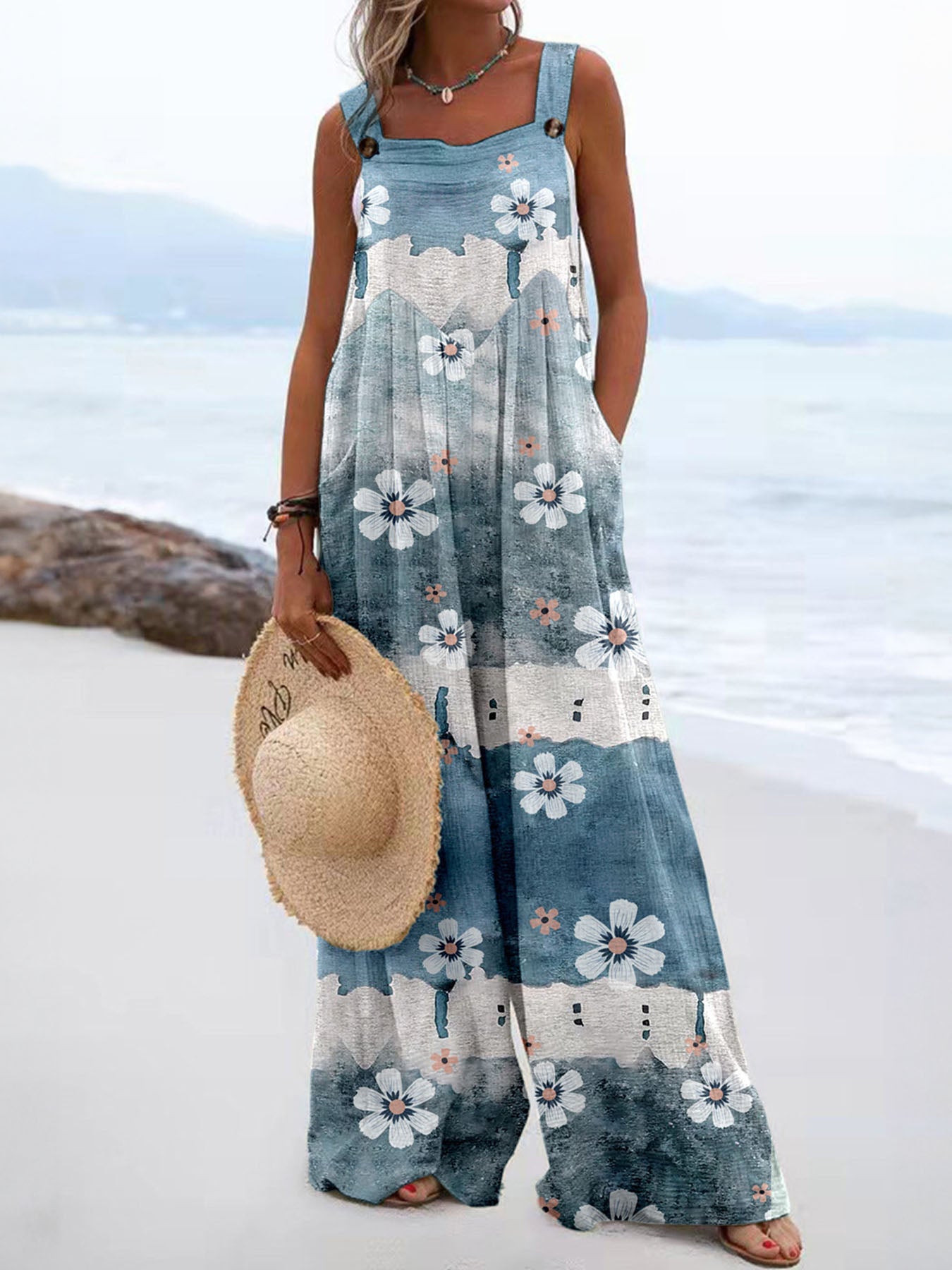 Mono elegante con botones