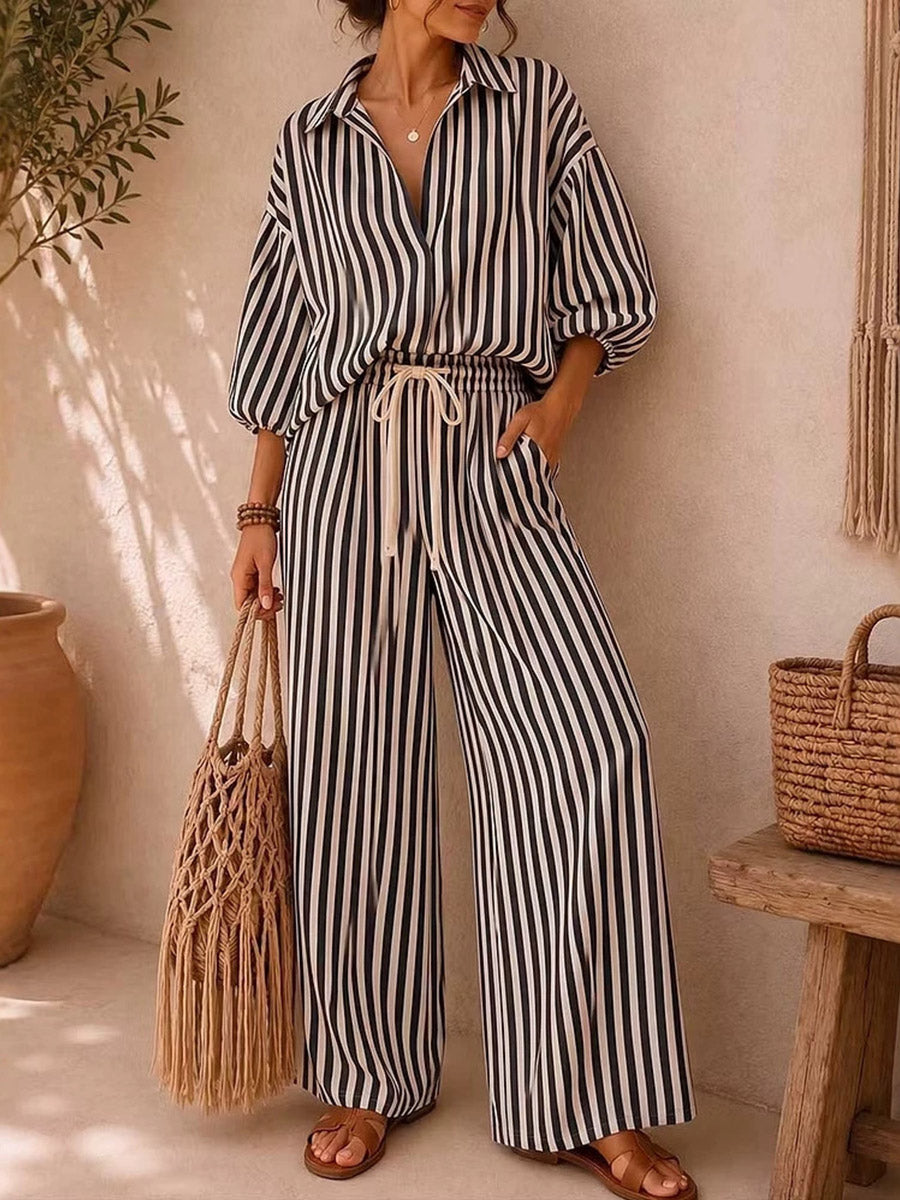 The Monaco Resort Stripe Set
