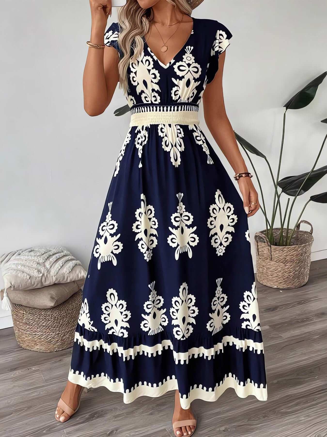 Ivory Embrace Maxi Dress