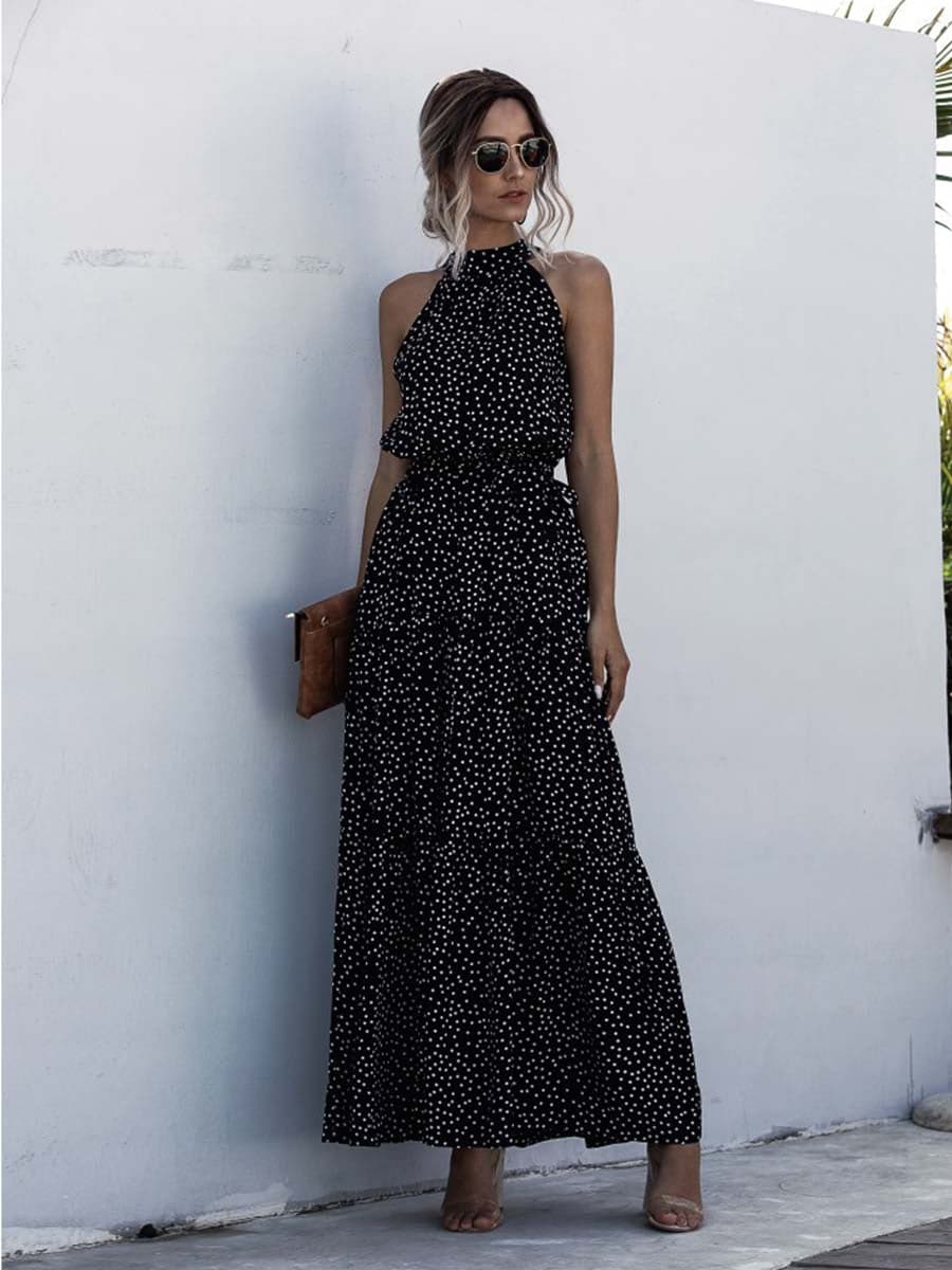 Vorioal Polka Dot Dress