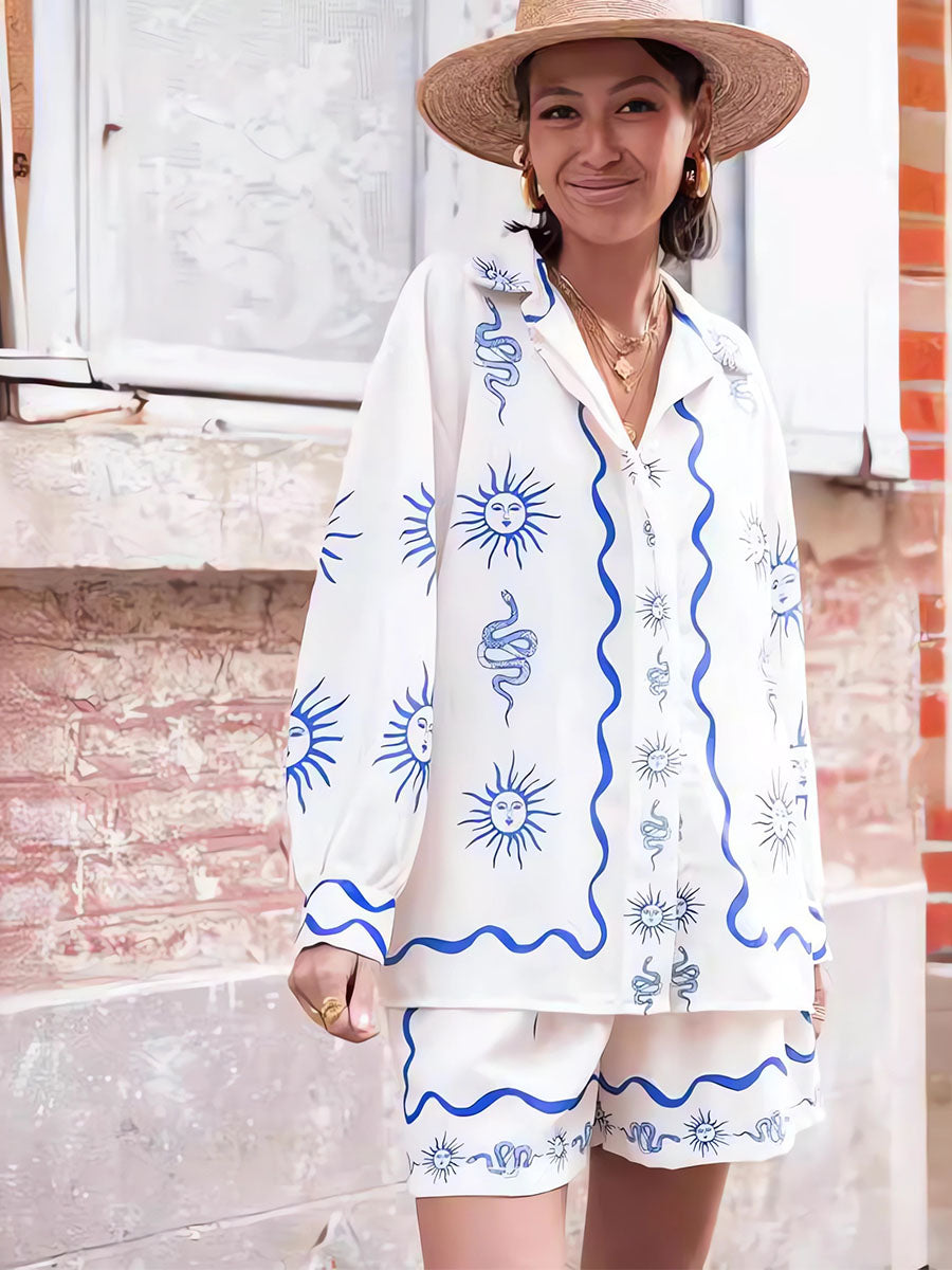 Solar Drift Linen Two Sets