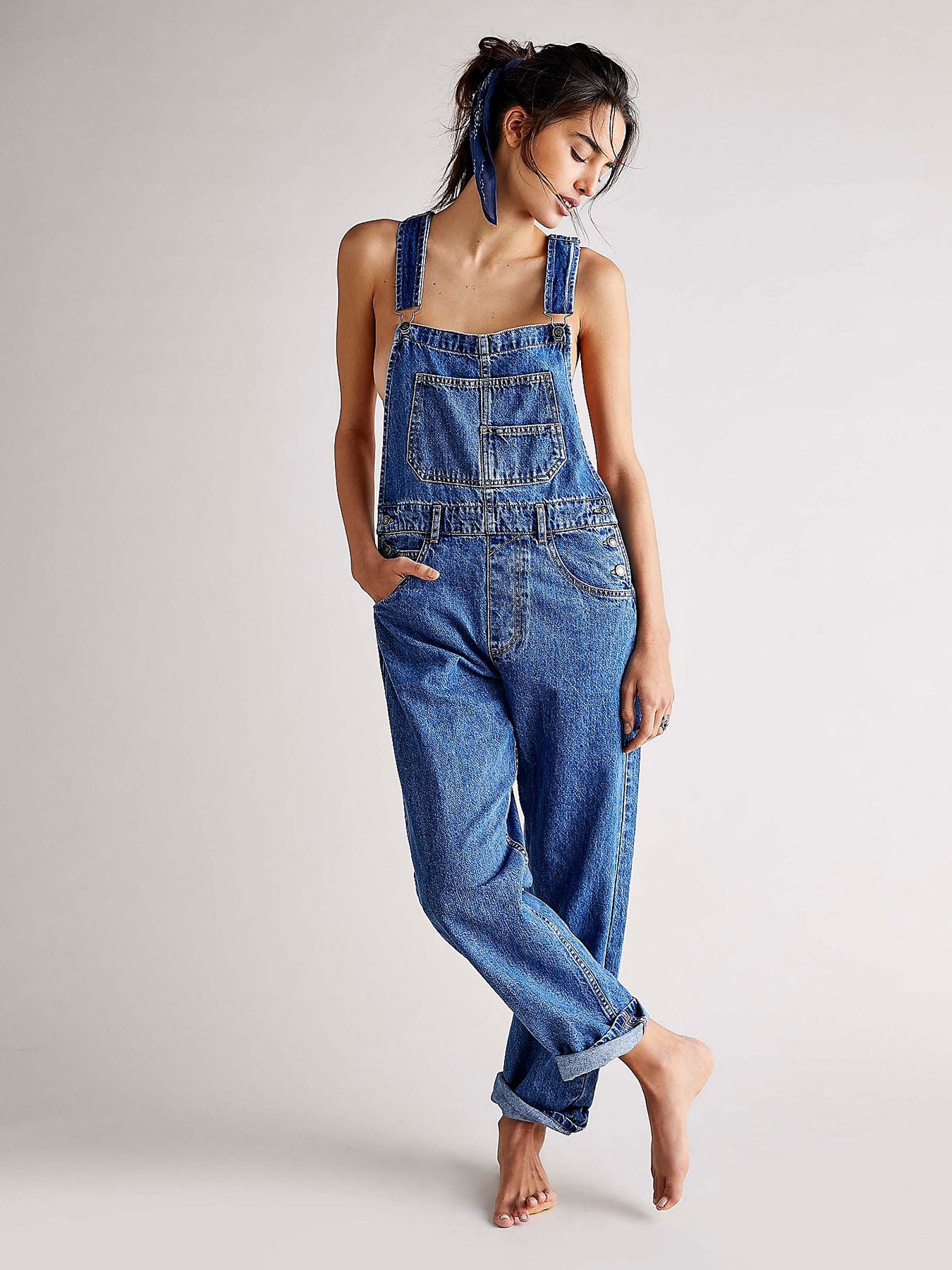 Classic Denim Jumpsuits