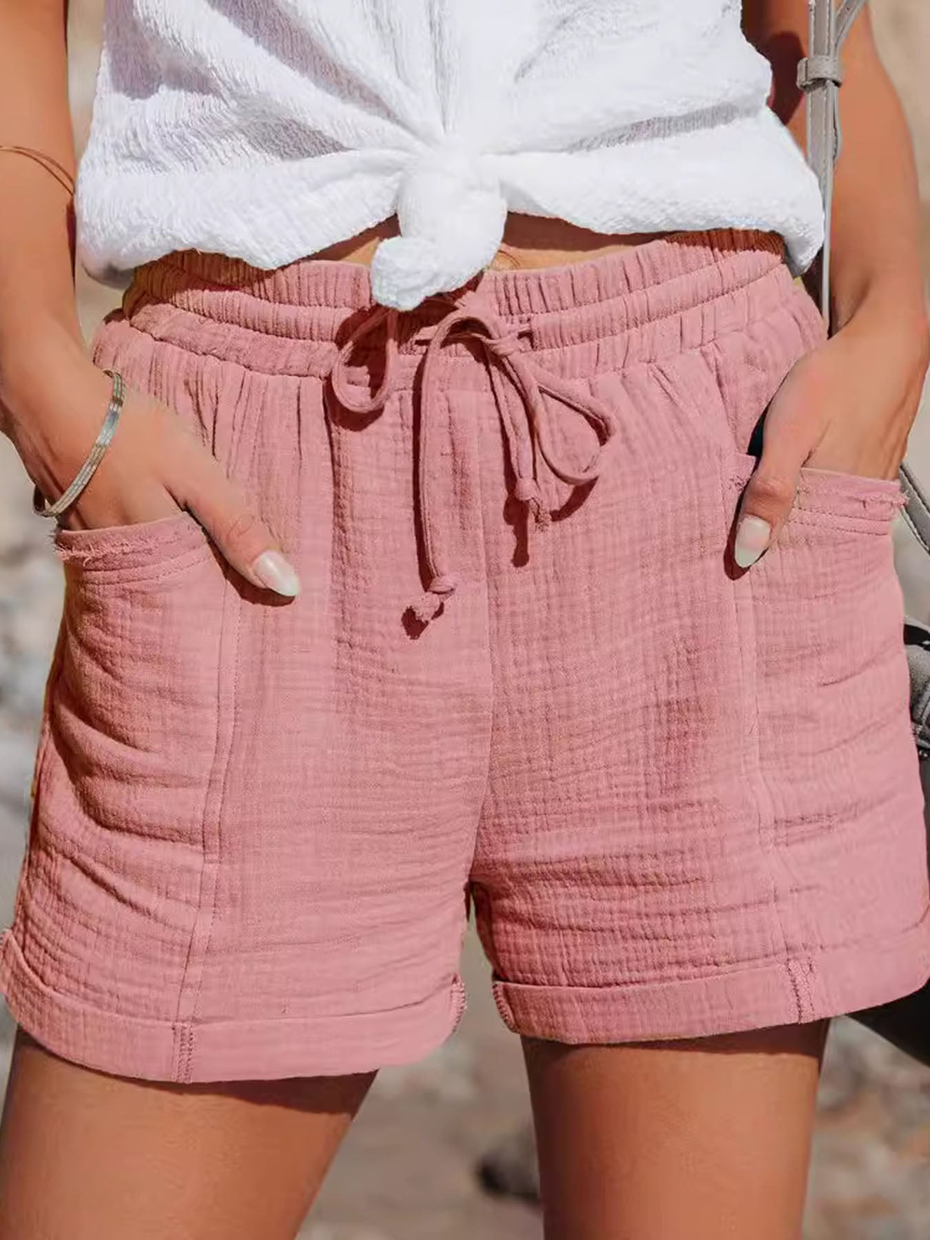 Loose Tie Shorts