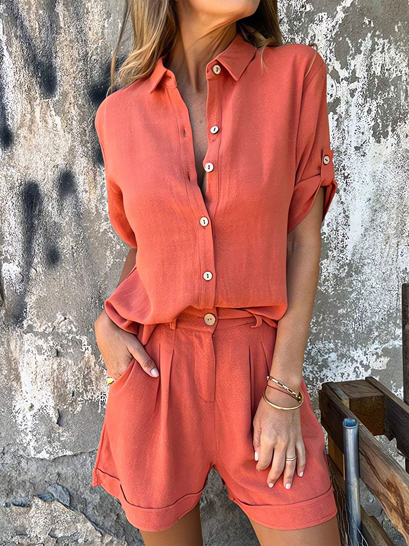 Refined Texture Lounge Set