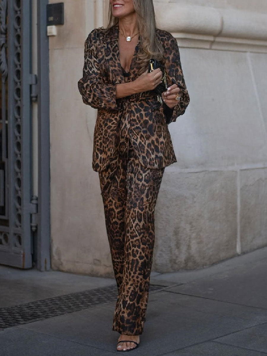 Bold Elegance Blazer Matching Set