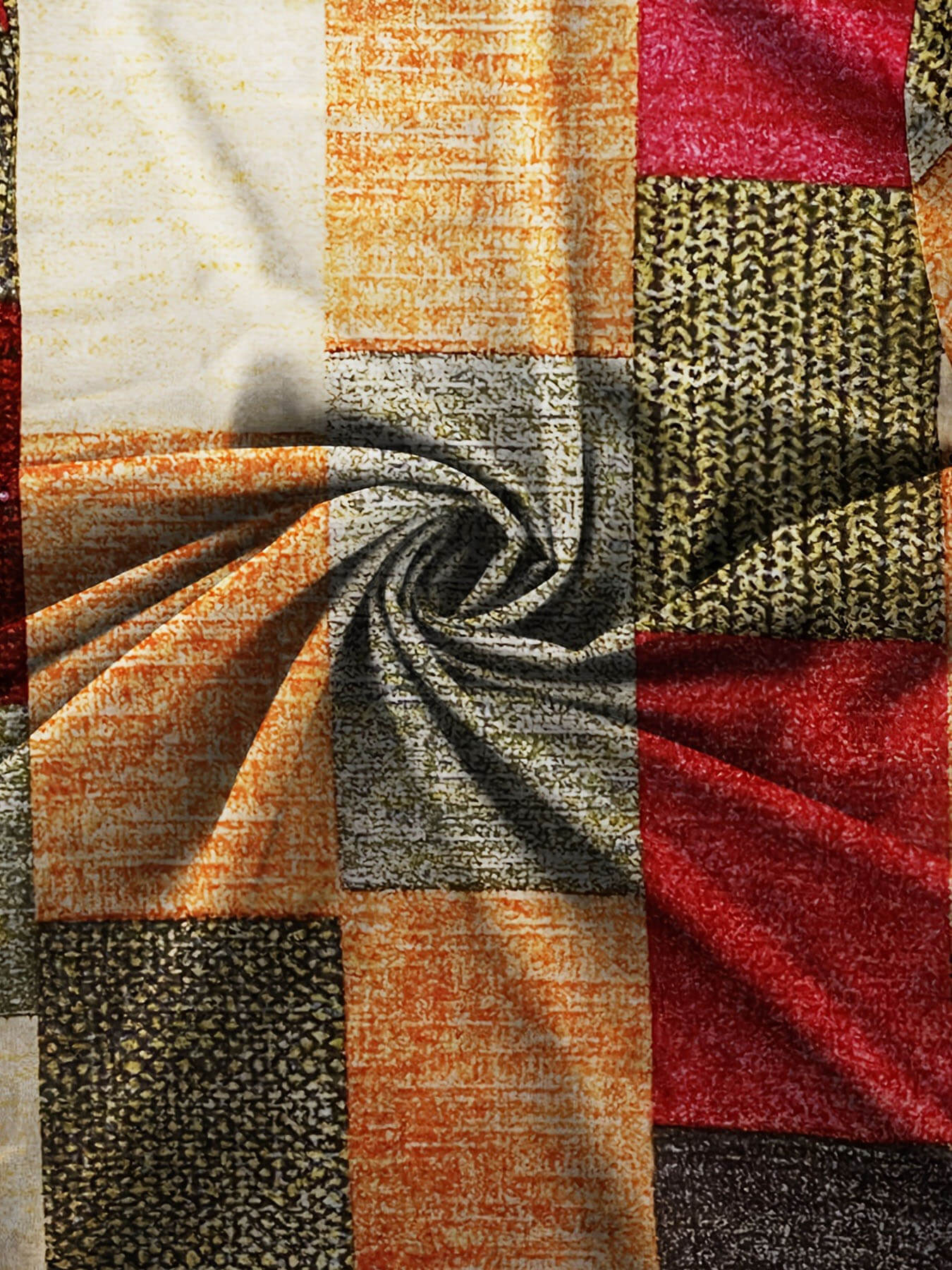 Chic Zipper Plaid Shirt