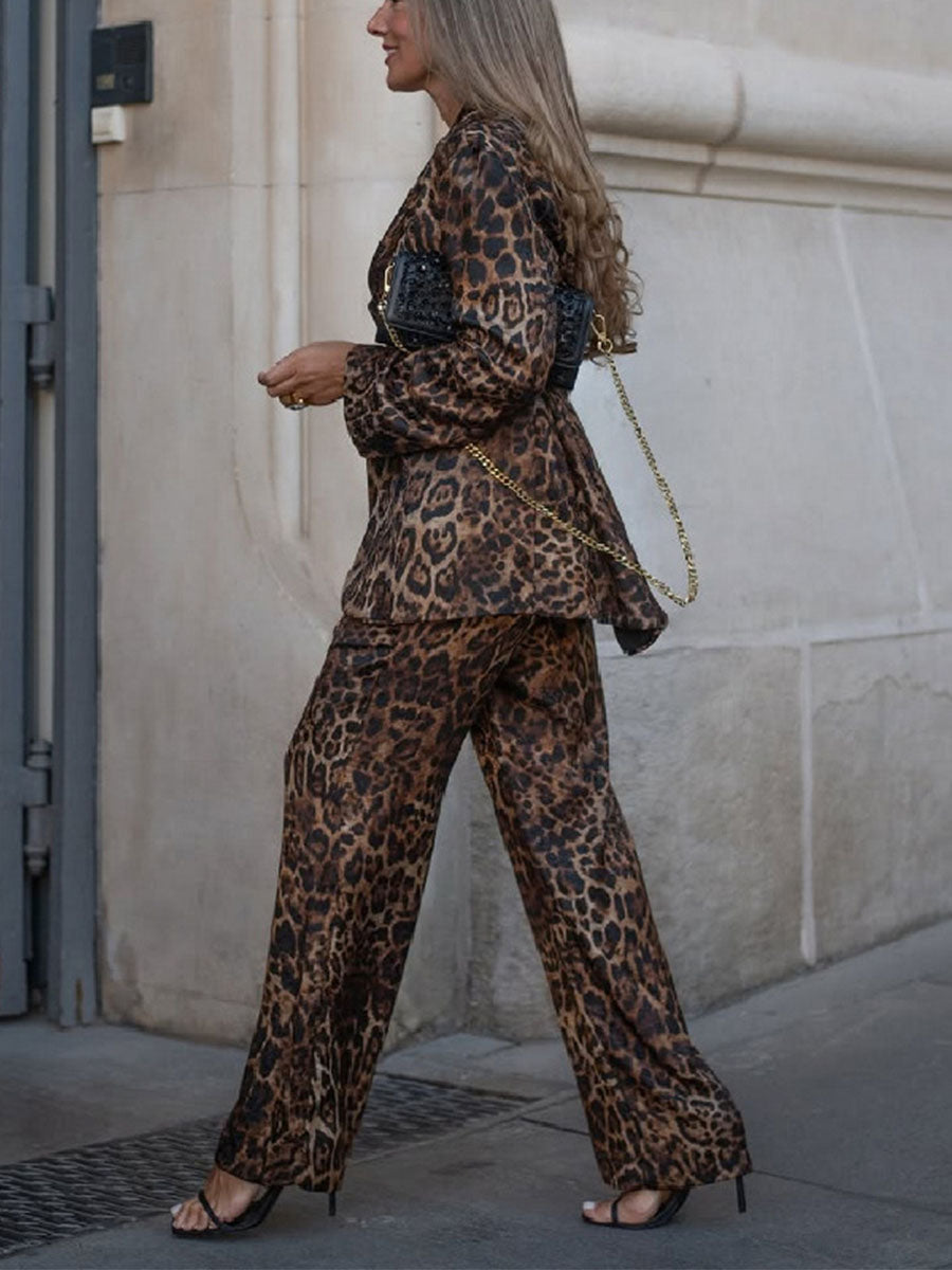 Bold Elegance Blazer Matching Set