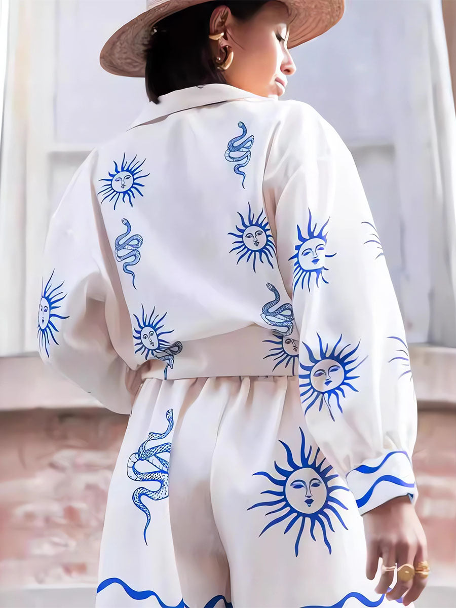 Solar Drift Linen Two Sets