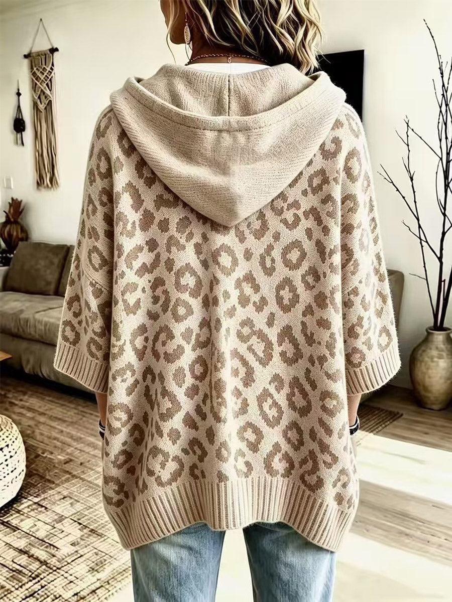 Leopard Dreams Hooded Sweater
