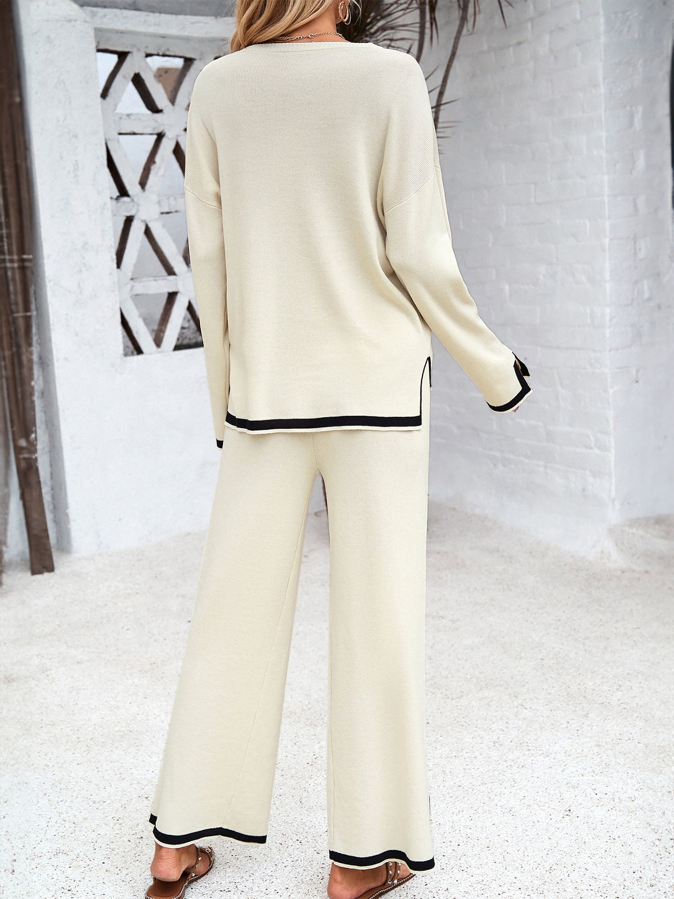 Ensemble de deux couleurs unies