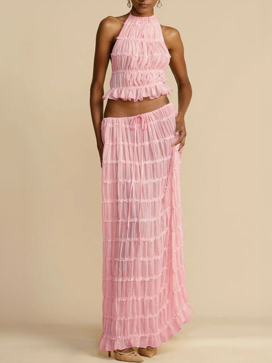 Coastal Dream Pleated Two Sets