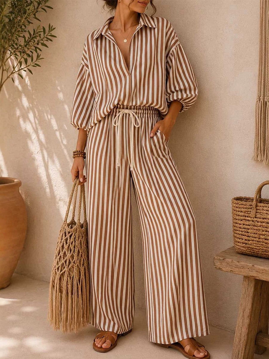 The Monaco Resort Stripe Set