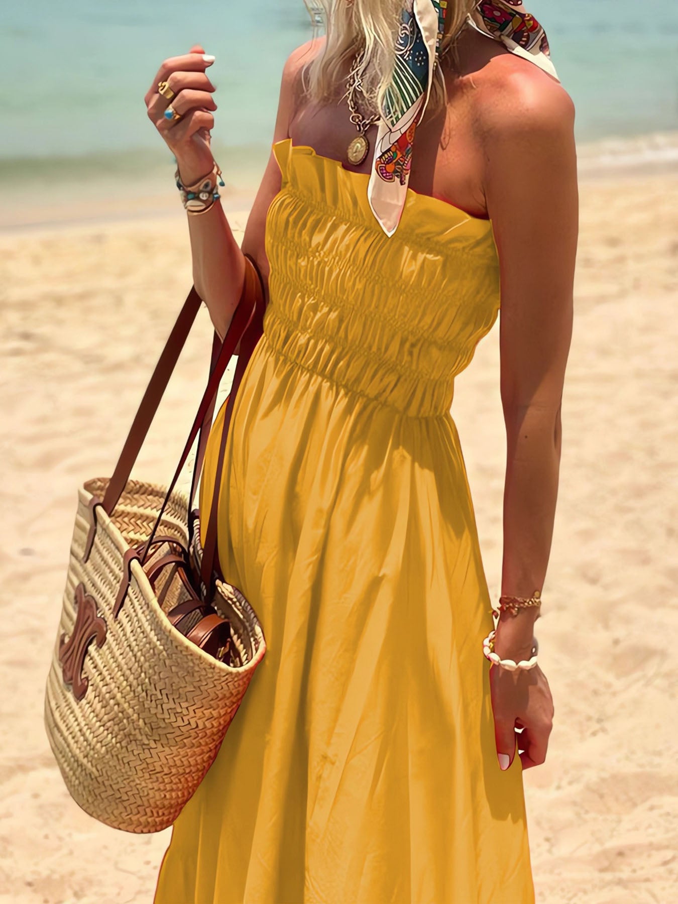 Sexy Strapless Dress