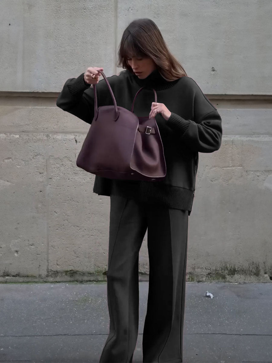 Relaxed Fit Sweatshirt Matching Set