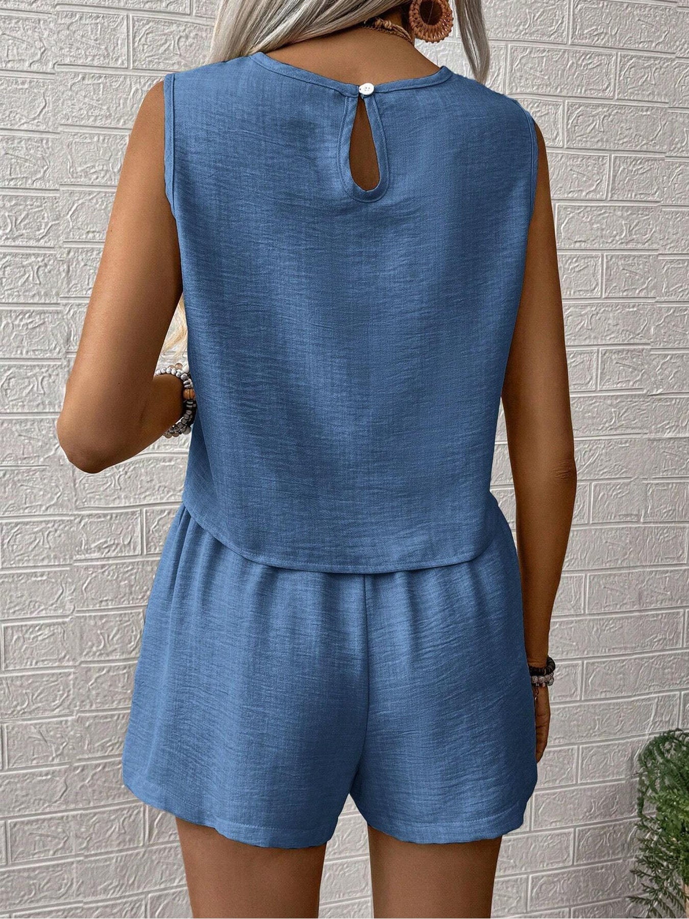 Shorts Vest Two Sets