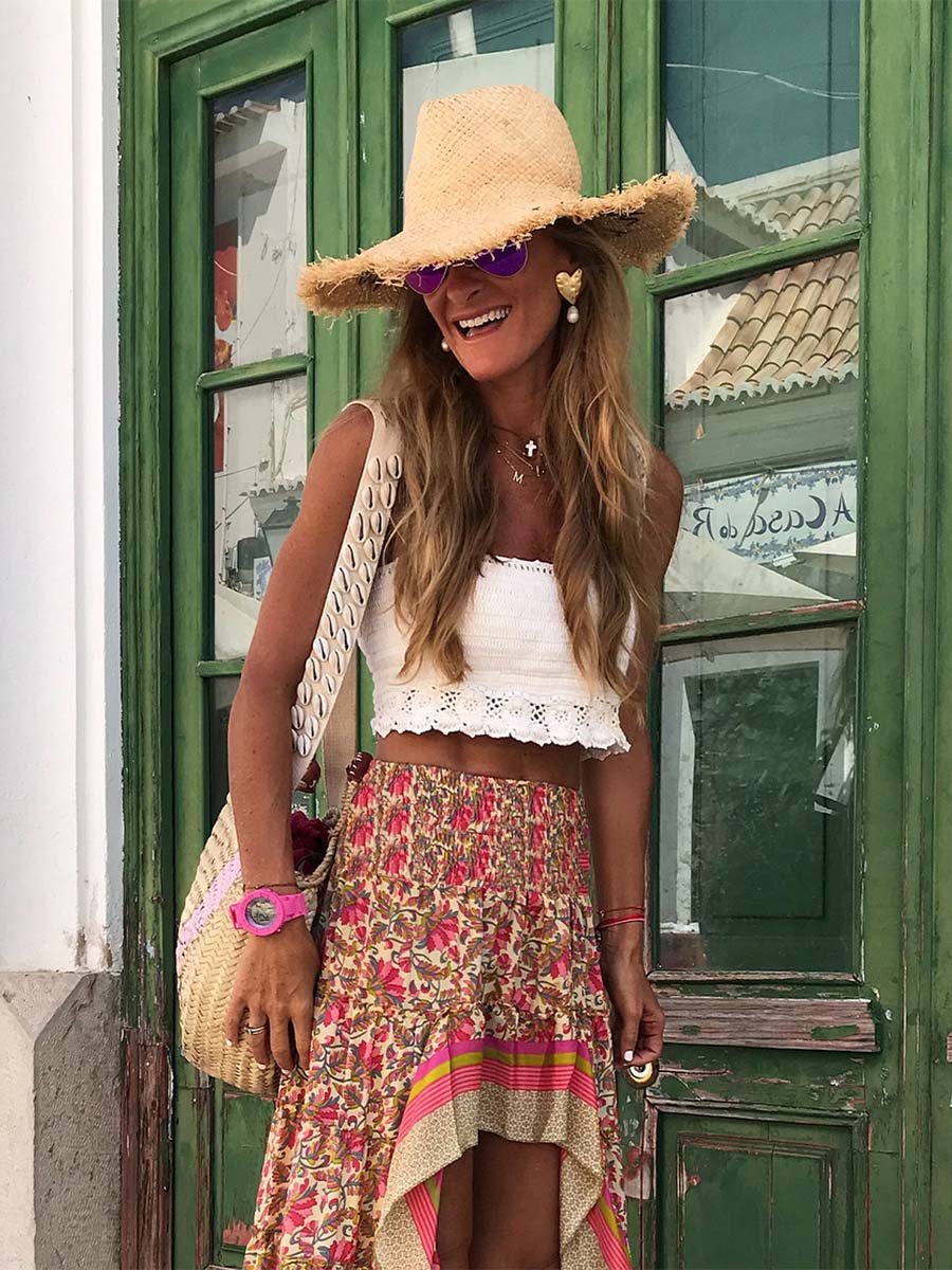 Robe mi-longue irrégulière polyvalente