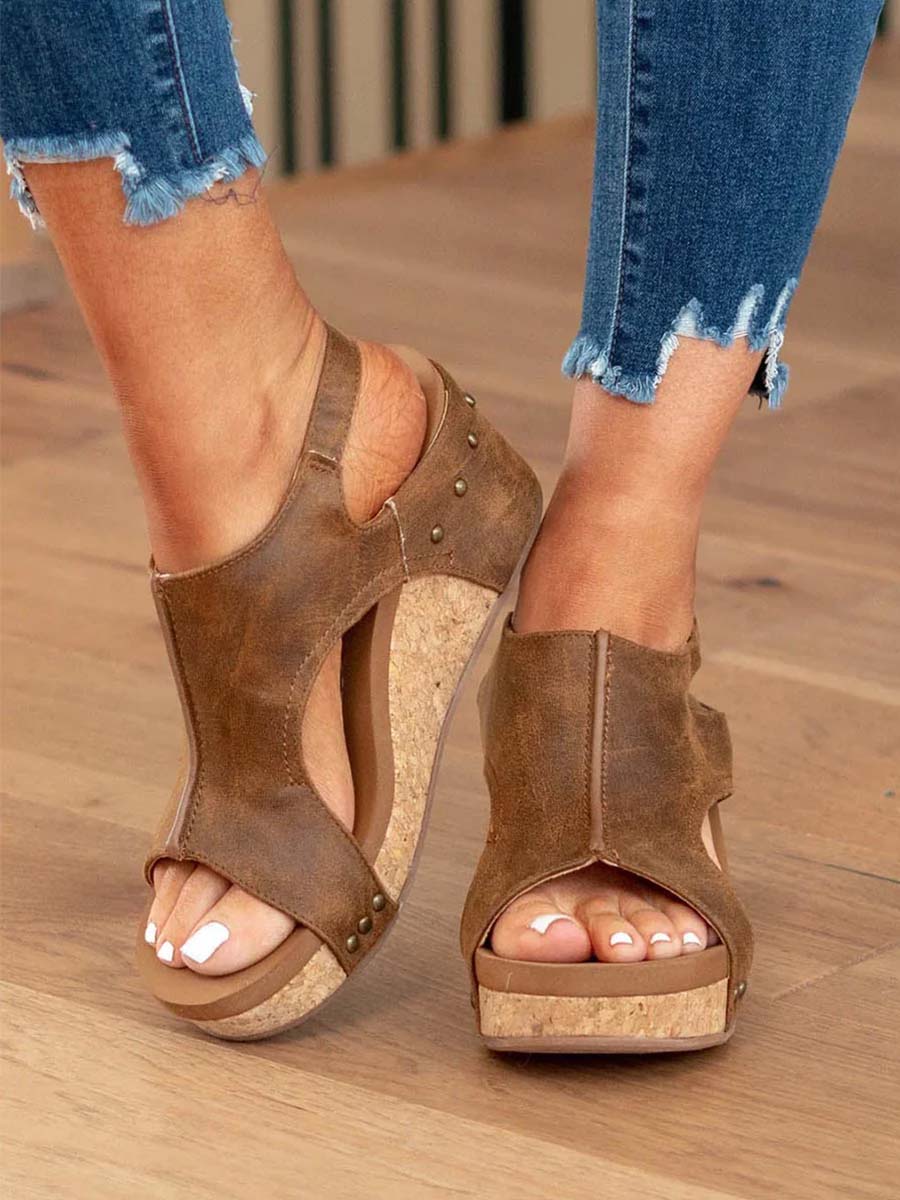 Vorioal Wedge Sandals