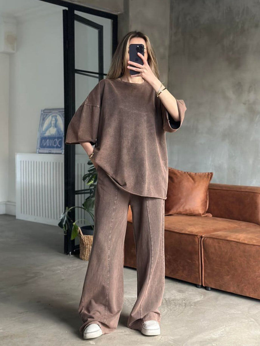 Chill Vibes Oversized Lounge Set