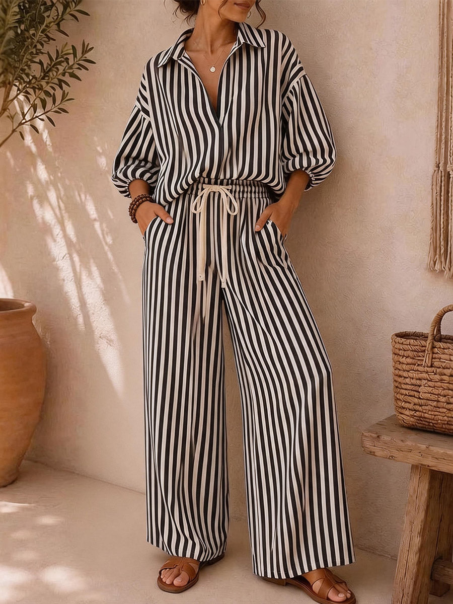 The Monaco Resort Stripe Set