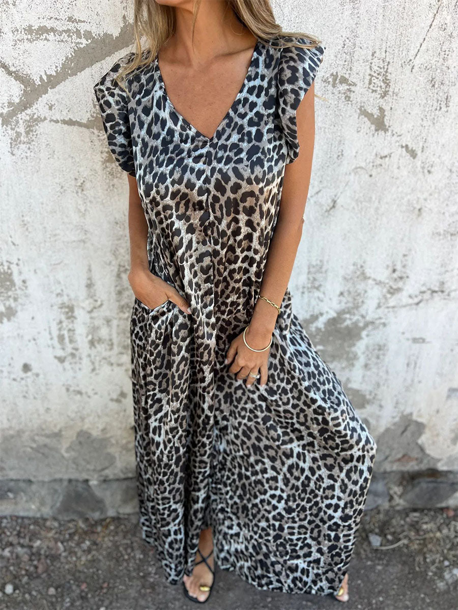Leopard Dreams Chic Jumpsuits