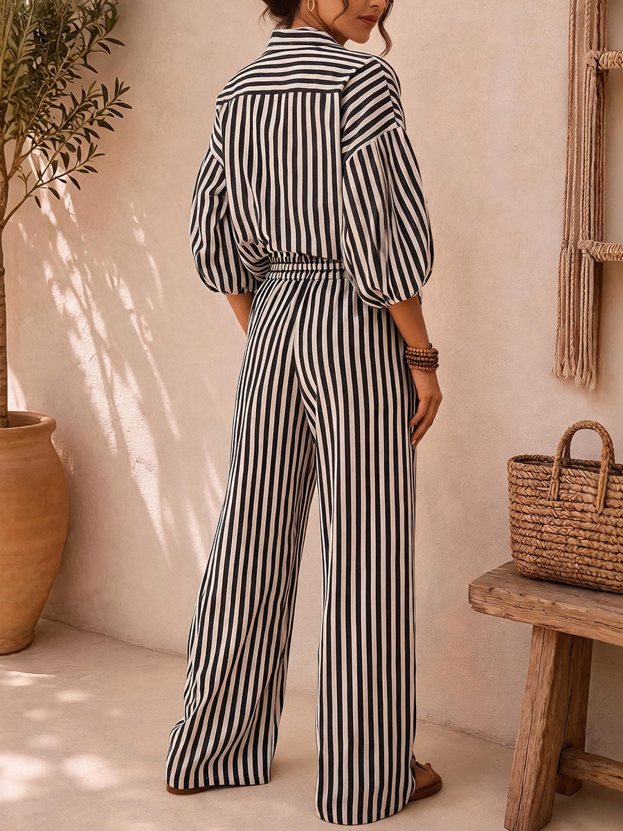 The Monaco Resort Stripe Set