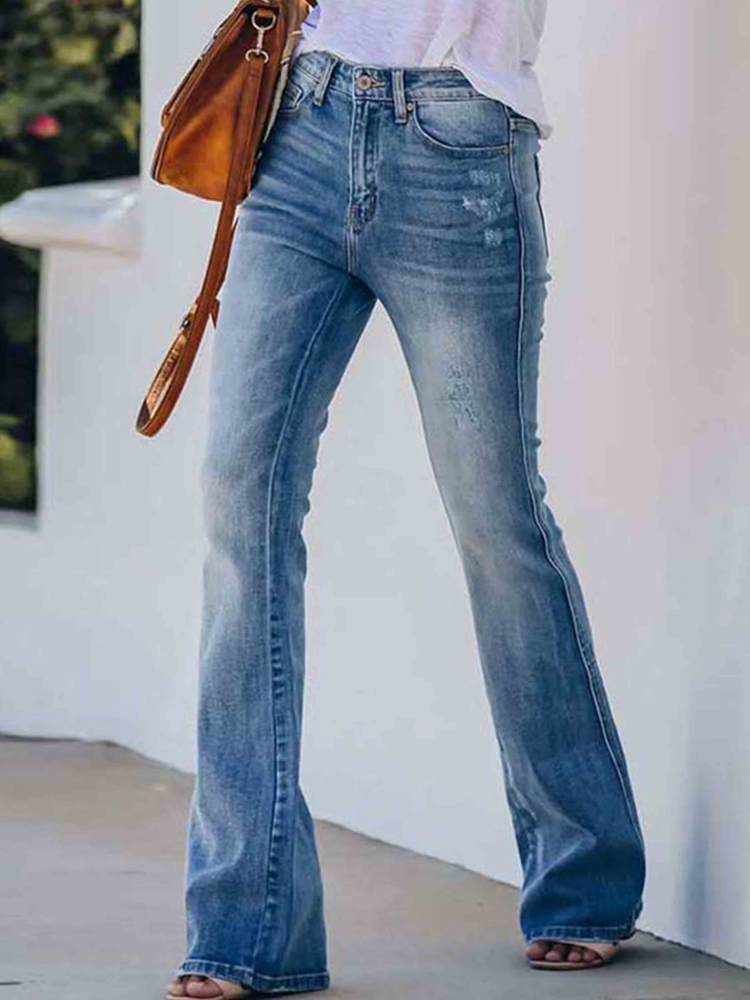 Vorioal High-Rise Stretch Jeans